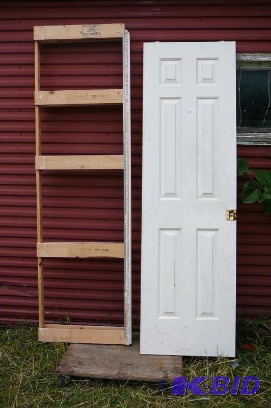 lot 357 image: Pocket door 80" X 30"...