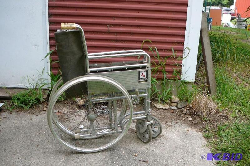 lot 370 image: wheel chair...