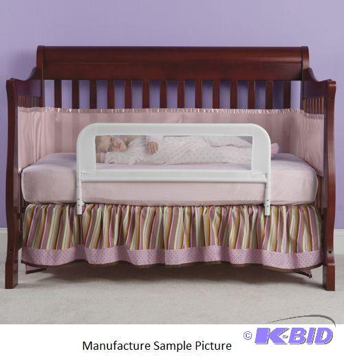 One Step Ahead White Hideaway Bed Rail - A st...