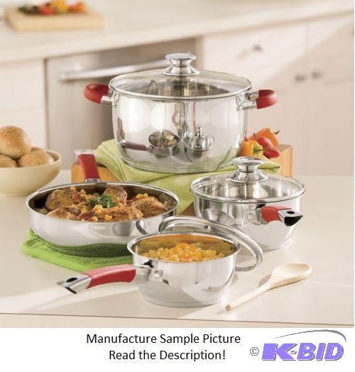 Ginnys Brand 6 Piece Cookware Set - Sturdy st...