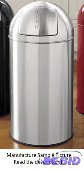 Bullet Style Trash Bin - 25 liter -&nbspBrus...