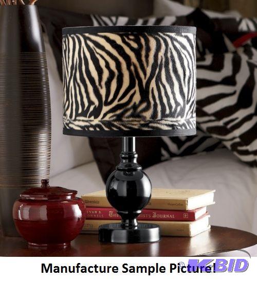 Zebra Lamp - The perfect accent for your exot...