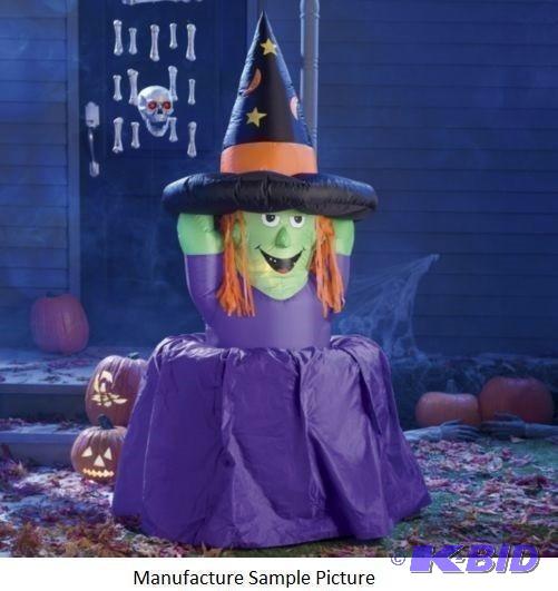 Six Foot Inflatable Melting Witch - What a wo...