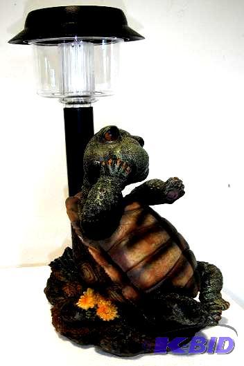 Solar Turtle Light - Approximately 10 x 12 - ...