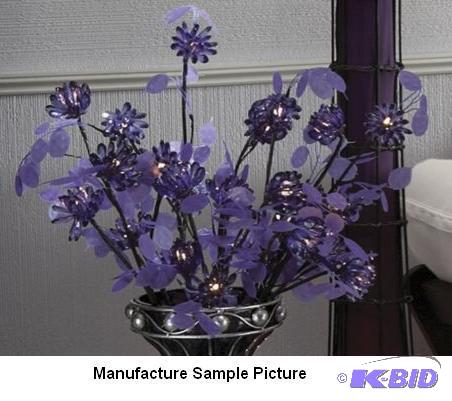 Purple Lit Flowers -&nbspA branch of pretty ...