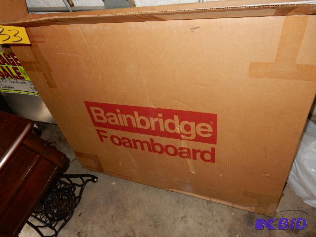 lot 33 image: Bainbridge Foam Board