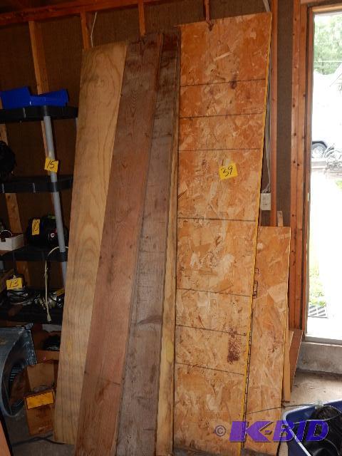 lot 39 image: Misc Wood as pictured