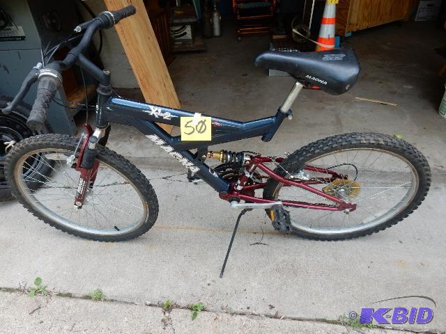 lot 50 image: MAGNA 21 Speeed Mountain bike  24 in..
