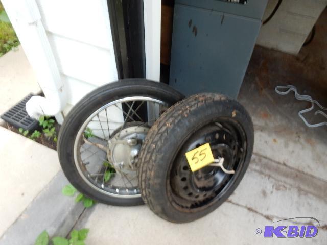 lot 55 image: 2 Tires smaller tires