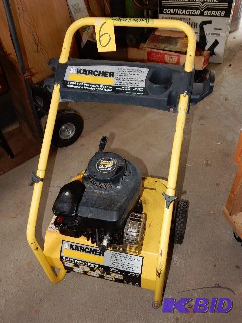 lot 6 image: KARCHER Power Washer