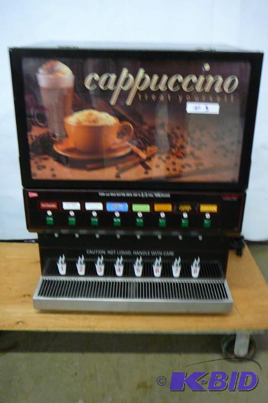 Cappuccino Machine Hold 8 Flavors Fast Flow T...