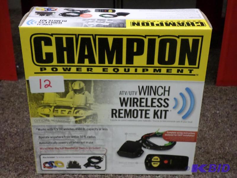 New Champion ATVUTV Winch Wireless Remote Ki...
