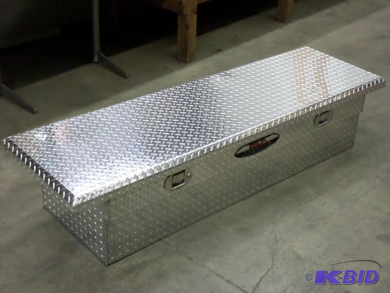 New Delta Diamond Plate Aluminum Truck Toolbo...