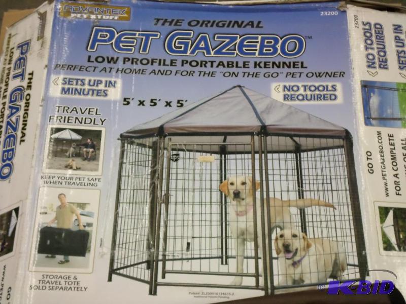 New Advantek 5x5x5 Pet Gazebo Low Profile ...