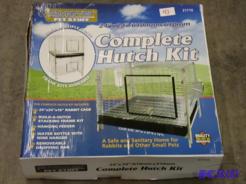 New Advantek 24&quotx24&quot Complete Hutch...