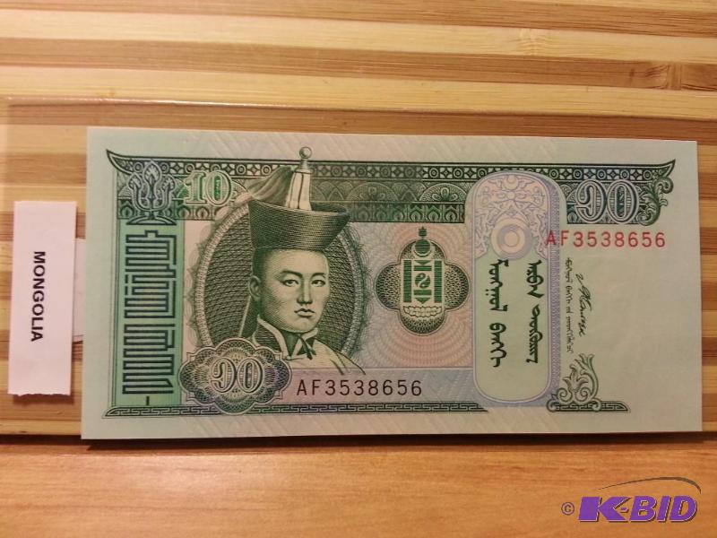 lot 101 image: FOREIGN NOTE MONGOLIA...