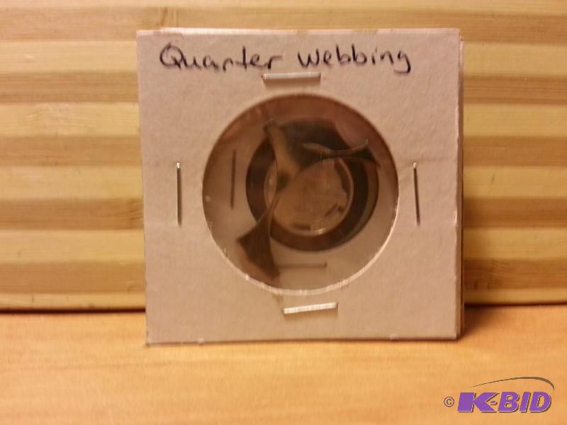 lot 132 image: QUARTER WEBBING...