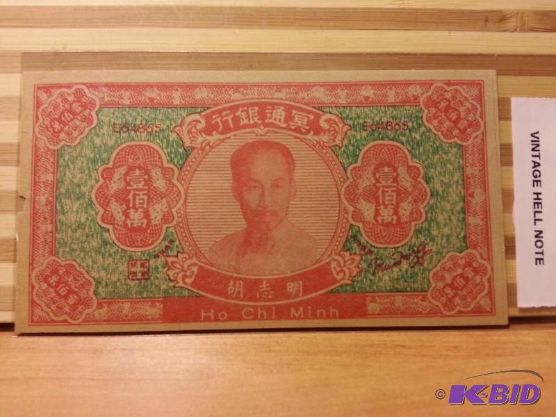 lot 94 image: VINTAGE HELL NOTE...