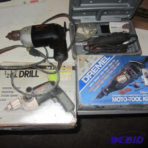Dremel and Drill