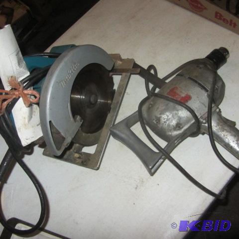 Circular Saw and Drill