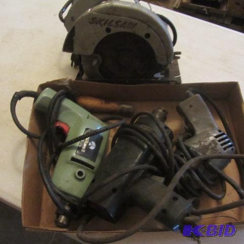 Circular Saw and Drills