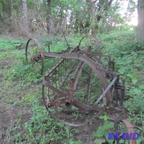 Steel Wheel Rake