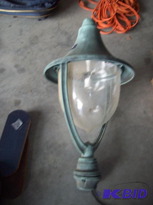 lot 10 image: Antique Light Fixture