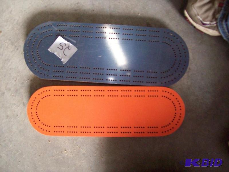 lot 25 image: Cribbage Boards