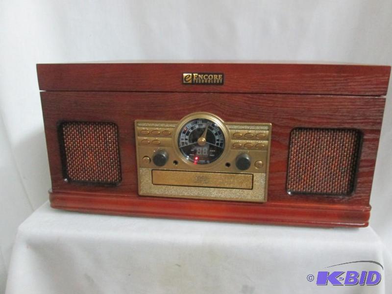 Encore Technology Nostalgic 5-in-1 Home Stereo