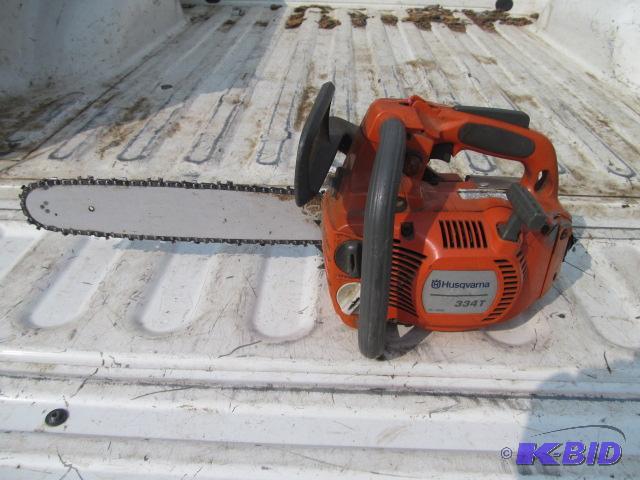 Husqvarna 334T Chain Saw  Features &amp Note...