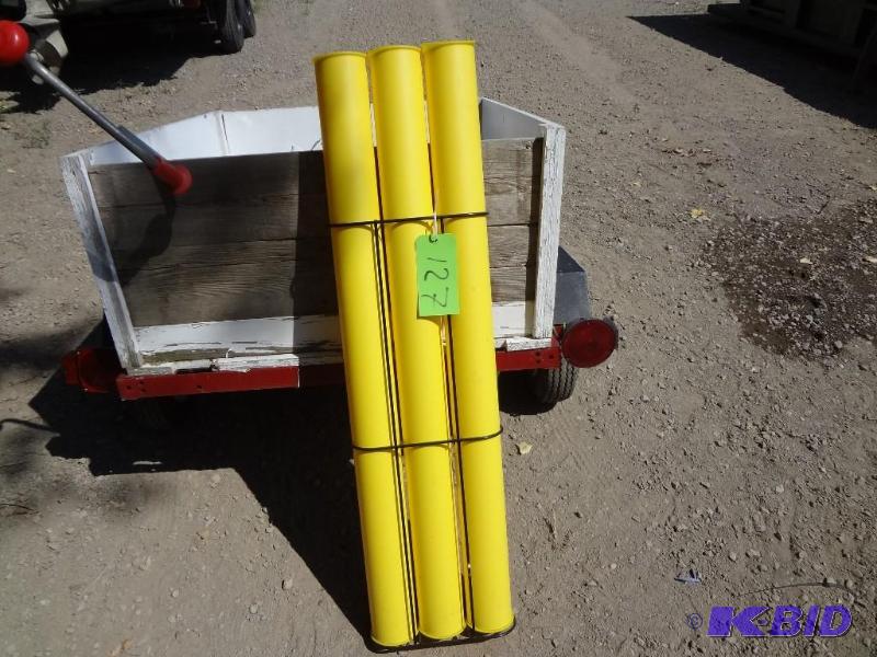 lot 127 image: Three Sealed Tubes on Rack...