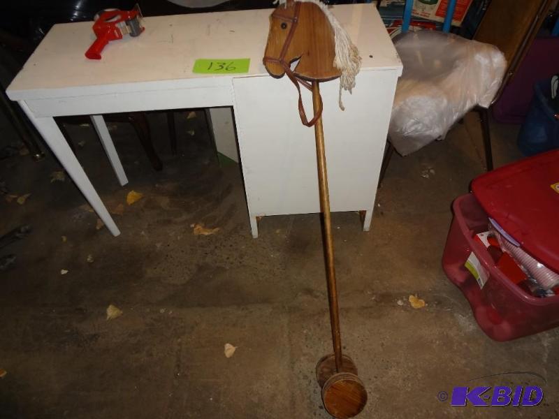lot 136 image: Hobby Horse...