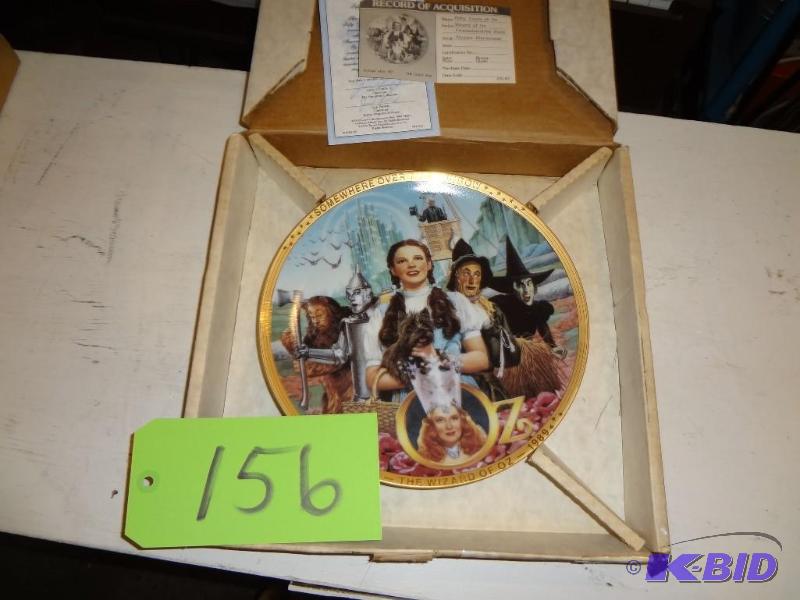 lot 156 image: 50th Anniversary Oz Plate...