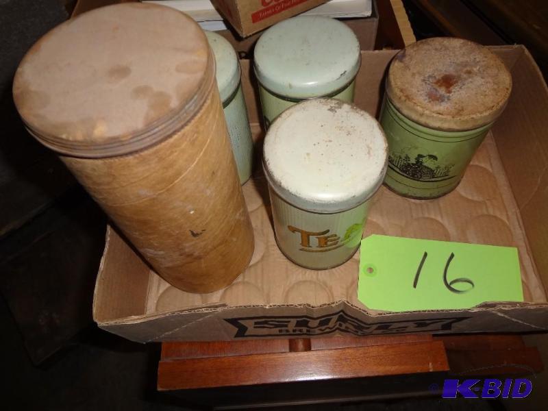 lot 16 image: Collectable Tins...