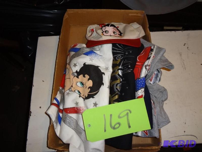 lot 169 image: Lot of Betty Boop Clothes...