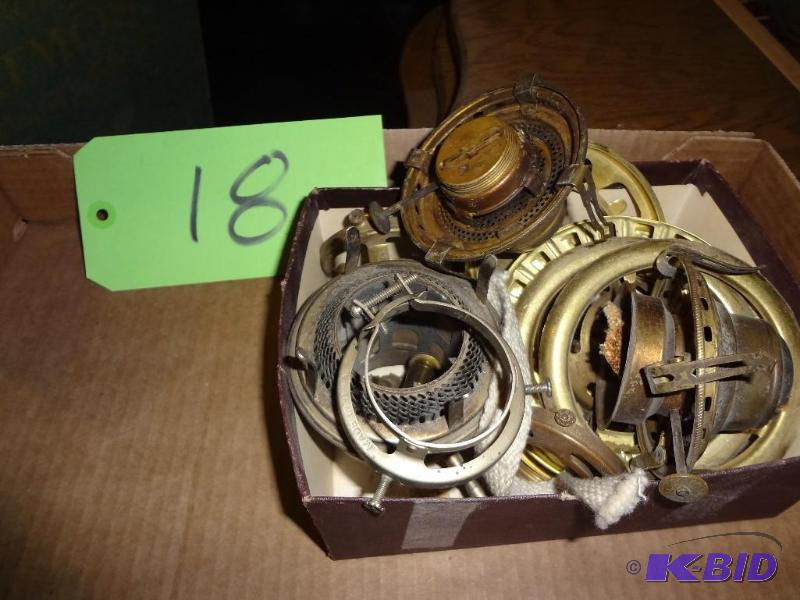 lot 18 image: Oil Burner Rings...