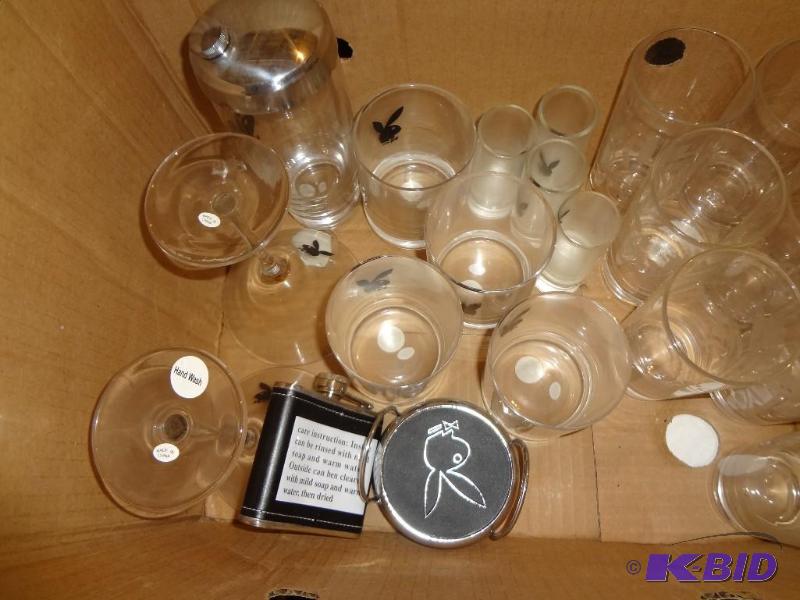 lot 183 image: Playboy Glassware Set...