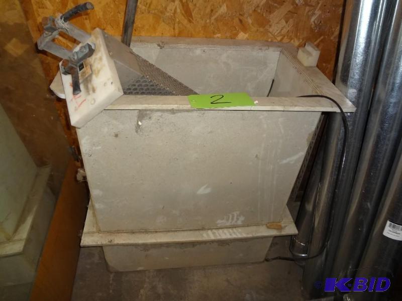 lot 2 image: Hi Density Composite Tank, 33 Tall, 31 wide, ...