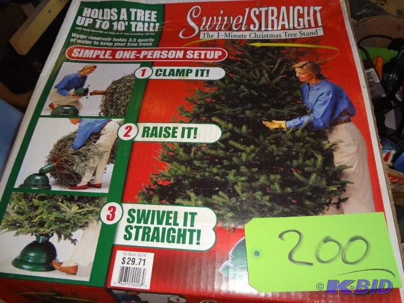 lot 200 image: Xmas Tree Stand...