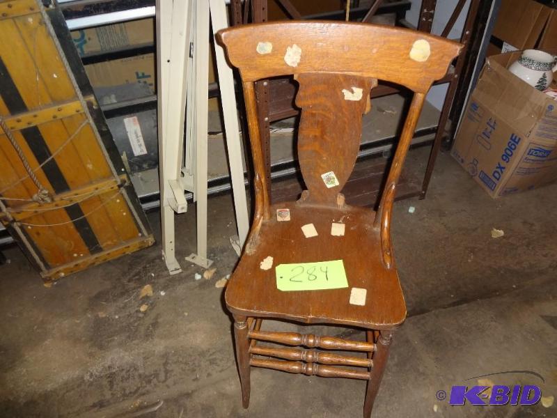 lot 284 image: Youth Chair, higher than a regular Chair...