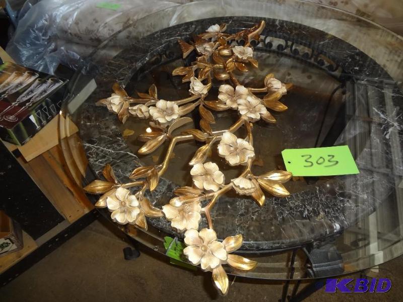 lot 303 image: Pair of neat Wall Decor...