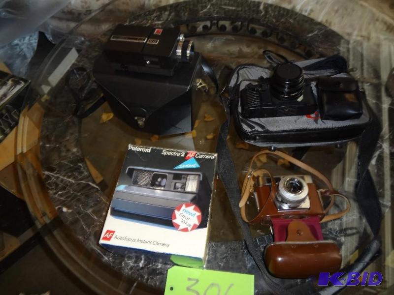 lot 306 image: Lot of Cameras...
