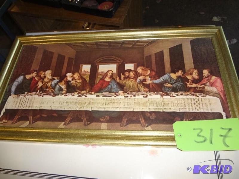 lot 317 image: Two Wall Pictures...