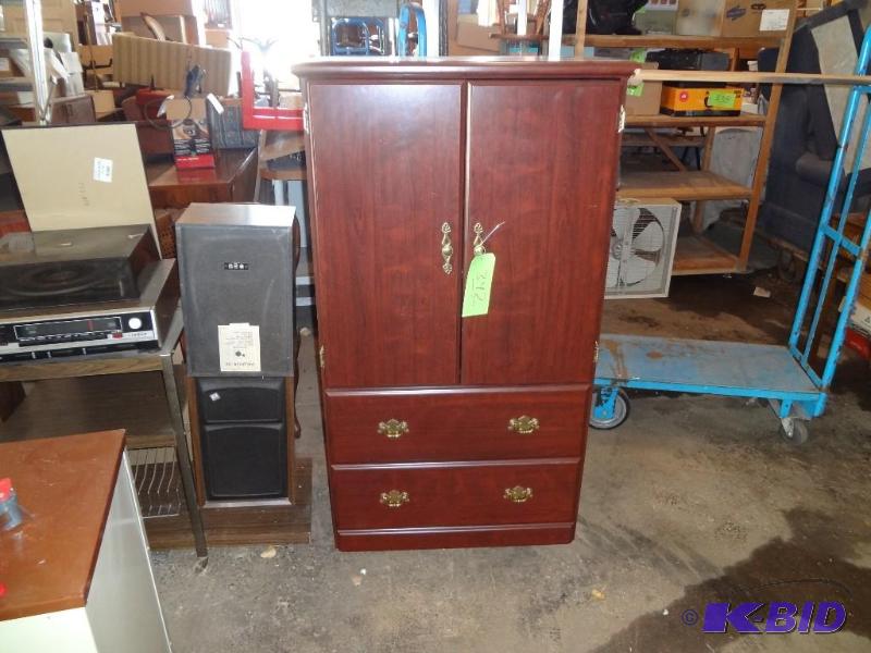 lot 342 image: Nice Smaller Armoire...