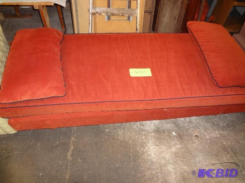 lot 400 image: BenchCouch, Bed, Cool...