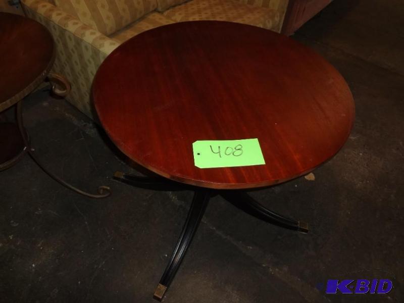 lot 408 image: Round Table...