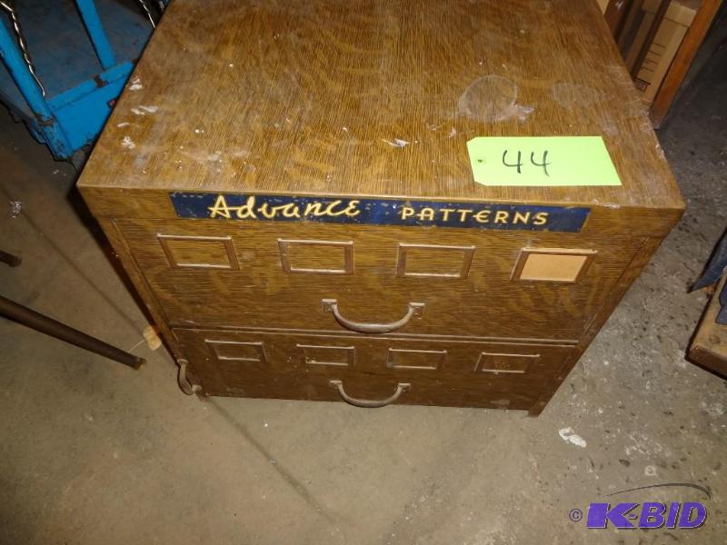lot 44 image: Old Metal Cabinet...