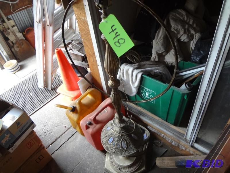 lot 448 image: Old Lamp Base, For Parts...