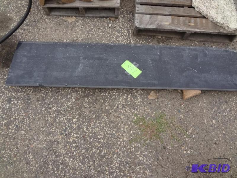 lot 481 image: Black Granite Slab...