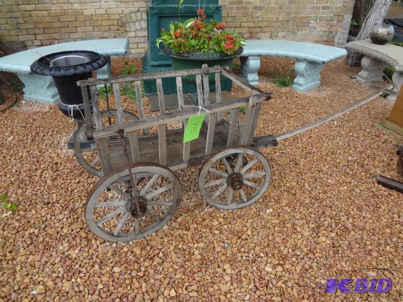 lot 495 image: Goat Cart...